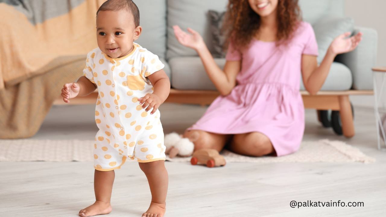 12 months old baby growth development in marathi