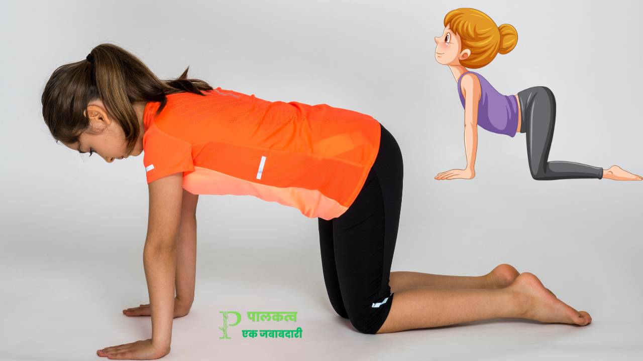 Cow Pose Yoga For Kids
